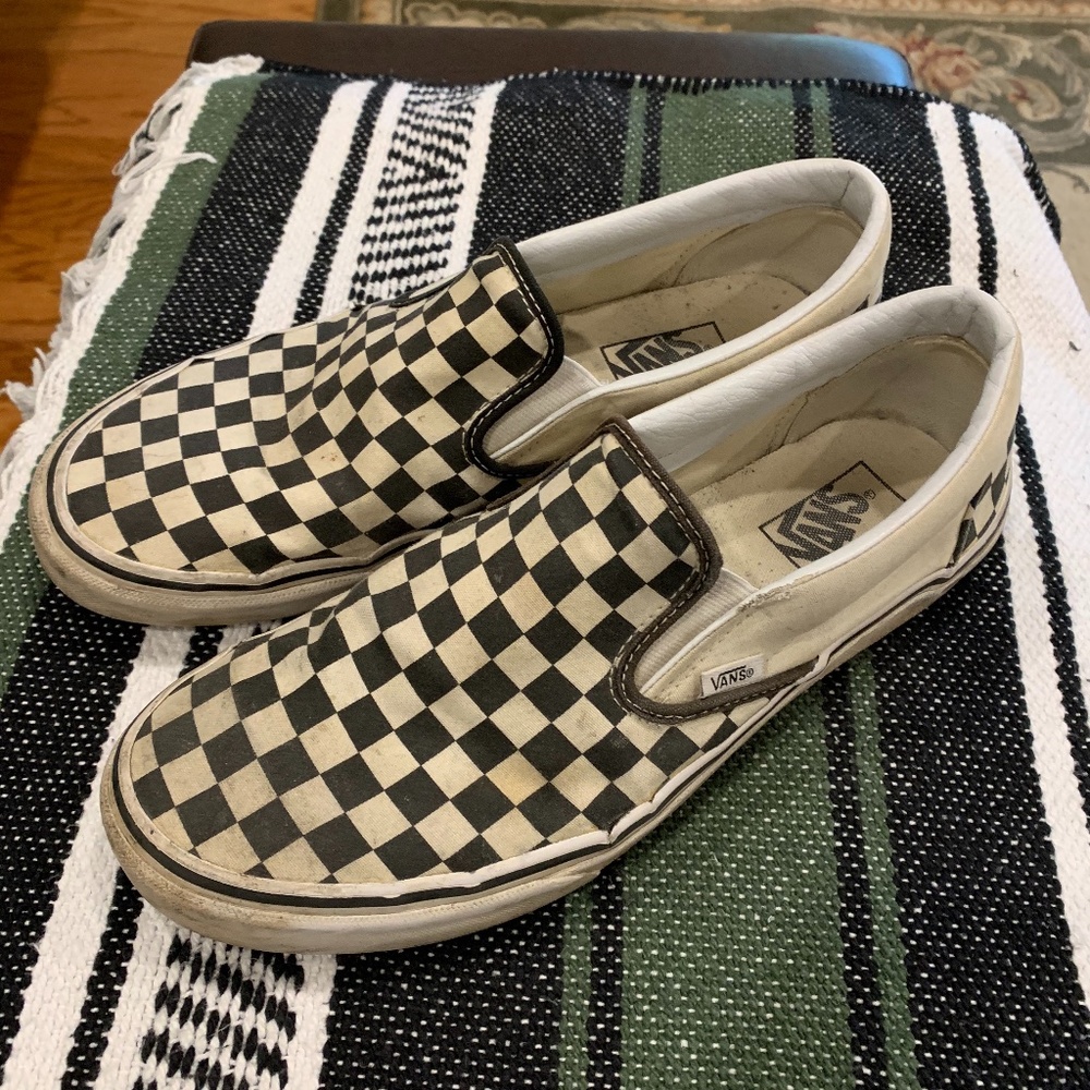 Vans Slip On - Checkerboard - Sz 11